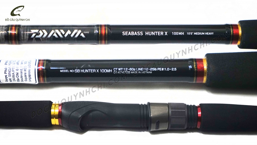 CẦN CÂU CÁ DW 01474728: SEABASS HUNTER X 100MH (3.05M)