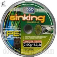 DÙ CÂU CÁ ASSO 100M: ASSO PE SINKING