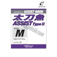 LƯỠI L1 VARIVAS: Seriola Assist Hook Tachi-Uo Assist TYPE 2