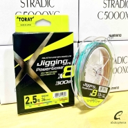 DÙ CÂU CÁ TORAY 300M: JIGGING POWER GAME X8
