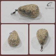 CHÌ BOILIE: FLAT PEAR SWIVEL (WEED/SILT)