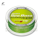 DÂY CÂU CÁ VARIVAS 150M: SEABASS PE MAXPOWER TRACER