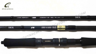 CẦN CÂU CÁ GAMAKATSU 24538: LUXXE JIGDRIVER R S63L (190.5CM) CẦN CÂU CÁ GAMAKATSU 24538: LUXXE JIGDRIVER R S63L (190.5CM)