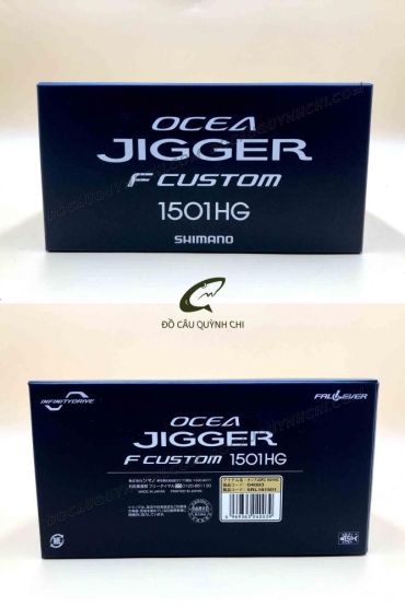 MÁY CÂU CÁ SHIMANO 04003: OCEA JIGGER F CUSTOM 1501HG